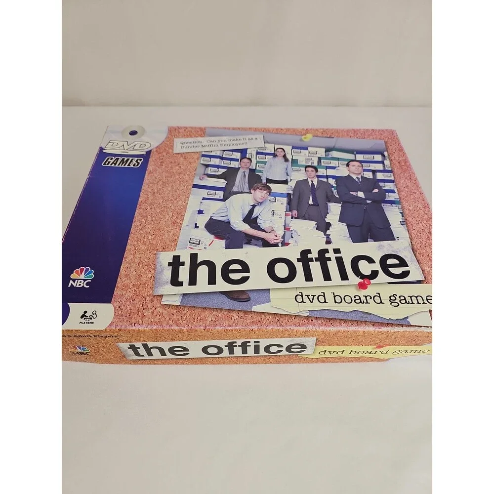 The Office DVD Board Game NBC Dunder Mifflin Complete 2-6 Players Adult